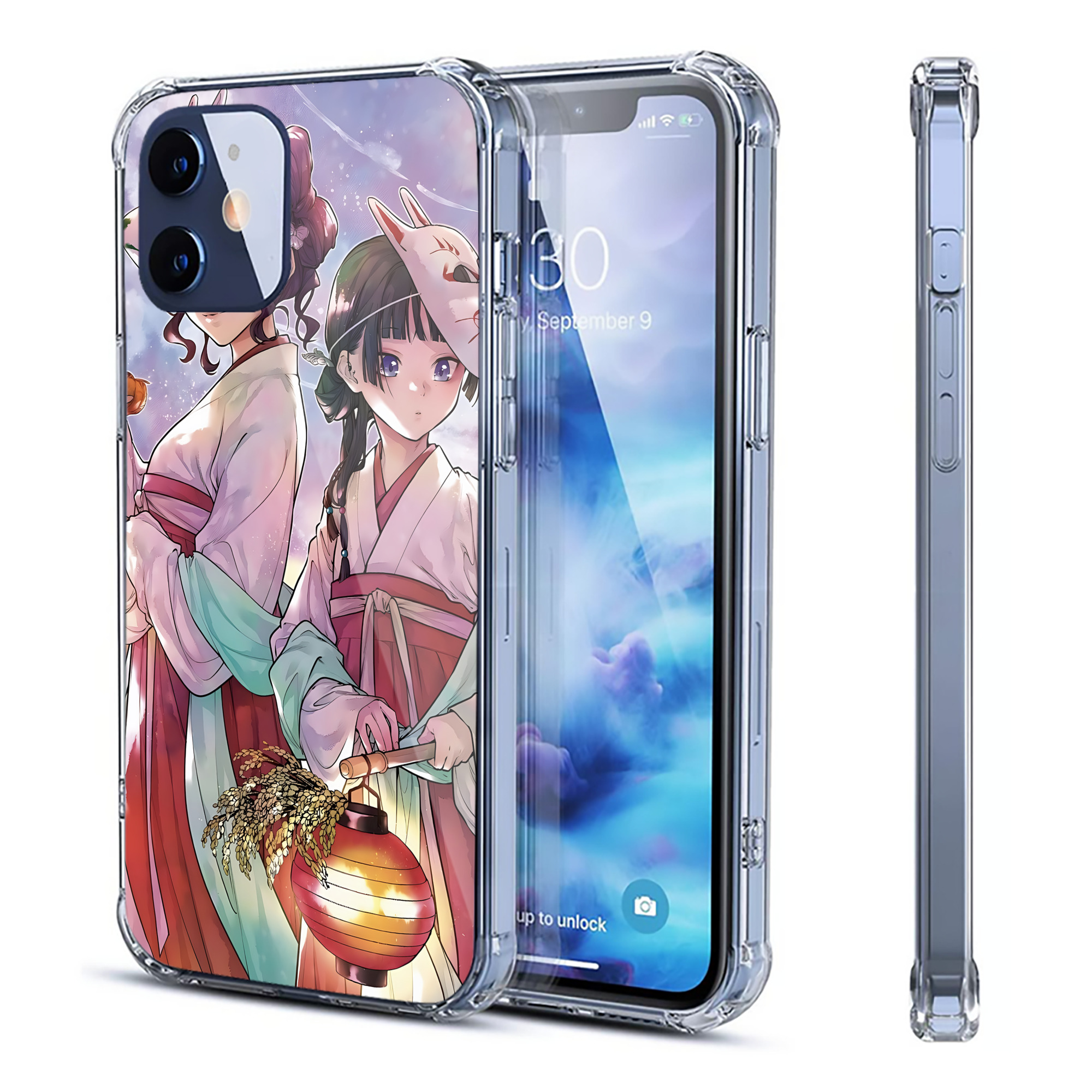 （画像用） 薬屋のひとりごと The Apothecary Diaries 【iPhone 12シリーズ対応】透明スマホケース（クリアソフトケース）